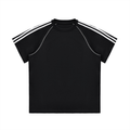 Men's Striped Contrast Stitch T-Shirt
