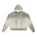 Unisex Sunfade Distressed Boxy Hoodie