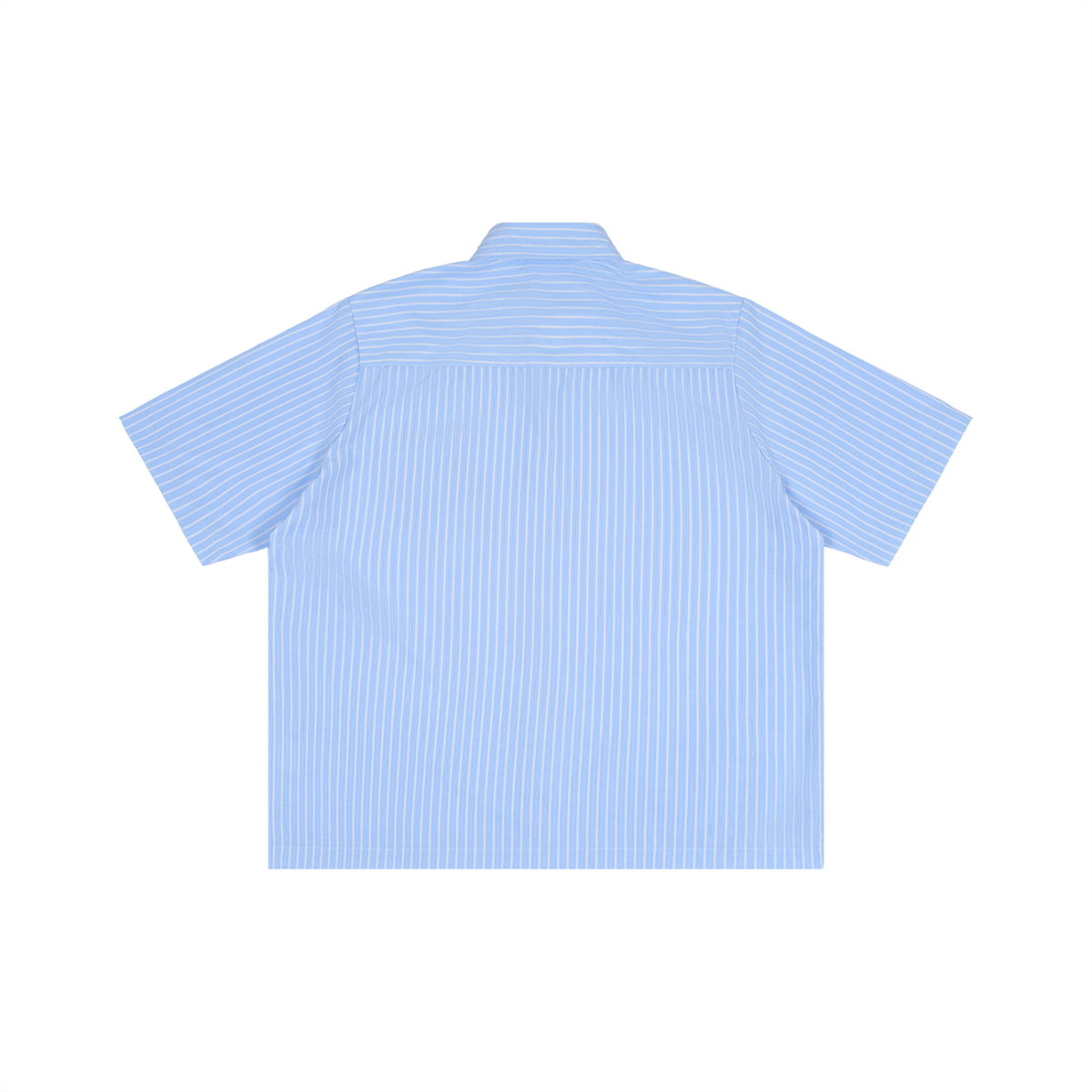 Men's Striped Boxy Short Sleeve Shirt
