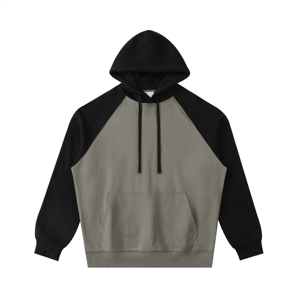 Men's Color-Block Raglan Sleeve Hoodie