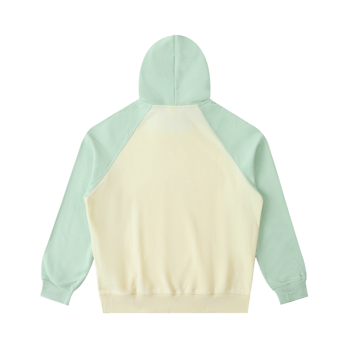 Men's Color-Block Raglan Sleeve Hoodie