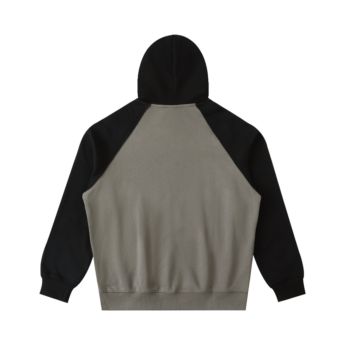 Men's Color-Block Raglan Sleeve Hoodie