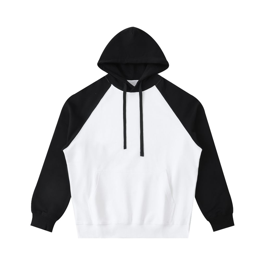 Men's Color-Block Raglan Sleeve Hoodie