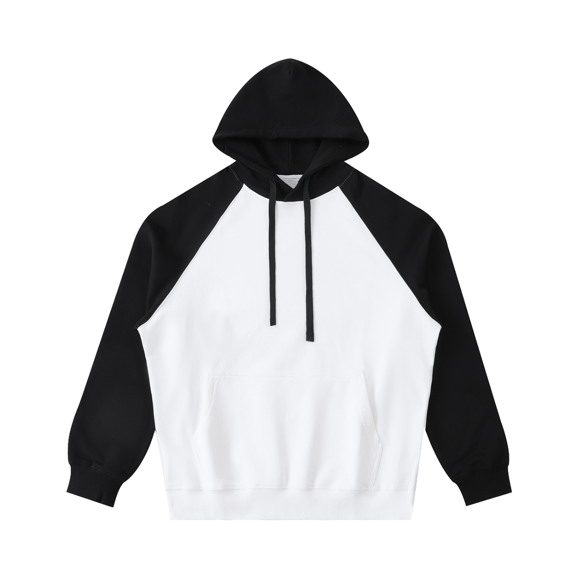 Men's Color-Block Raglan Sleeve Hoodie