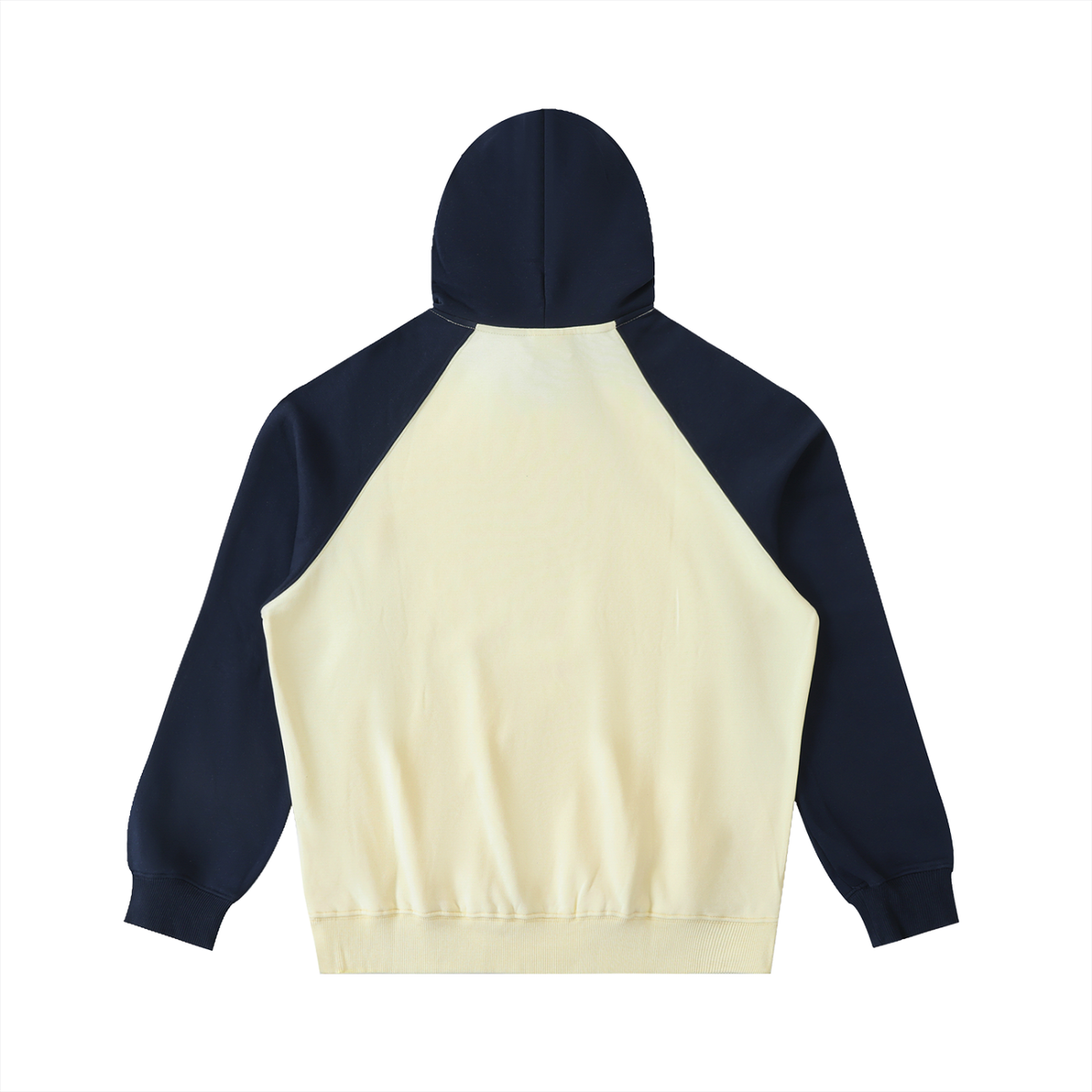 Men's Color-Block Raglan Sleeve Hoodie